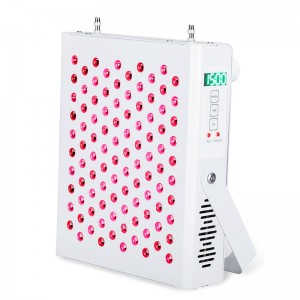 RD500 Red 660nm & Near Infrared 850nm dispositivi per lampade per terapia della luce a casa, 500W LED terapia portatile per la cura della pelle e del dolore