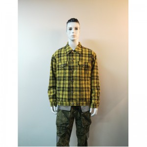GIACCA DA PLAID GIALLO DA UOMO RLMJ0001