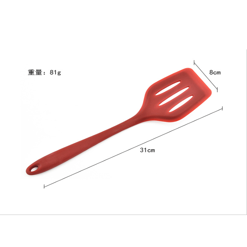 Utensili da cucina in silicone Pala traslucida in silicone pala pentola antiaderente ad alta temperatura pala speciale per perdite pala per bistecca di manzo in silicone pala per friggere