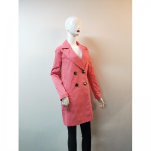 GIACCA TRENCH ROSA DONNA RLWJ0013