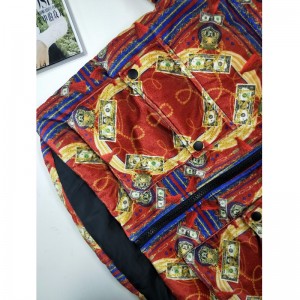 CAPPOTTO IN PUFFER STAMPA COLORATO DONNA RLWC0002