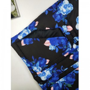 CAPPOTTO PUFFER STAMPA FLOREALE DONNA RLWPC0006