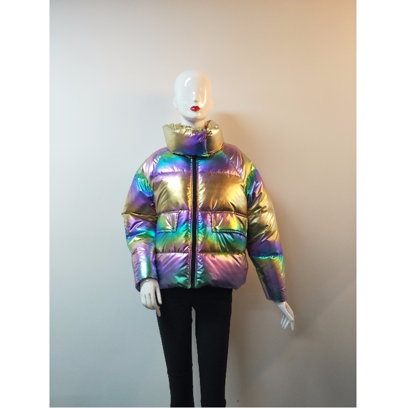 CAPPOTTO PUFFER COLORATO DA DONNA RLWPC0010