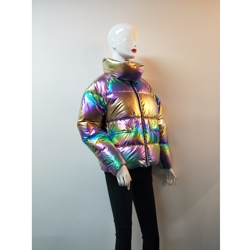 CAPPOTTO PUFFER COLORATO DA DONNA RLWPC0010