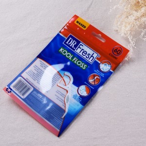 Sacchetti d'imballaggio della maschera facciale del foglio di alluminio della saldatura a caldo su ordinazione / sacchetto d'imballaggio della maschera cosmetica / sacchetto del filo per i denti