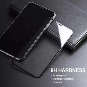 Proteggi schermo in vetro temperato a copertura totale 3D per Iphone XI / XI MAX 2019