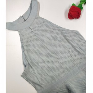 ABITO LONGLINE BLU GHIACCIO DONNA JLWD0037