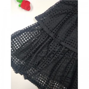 ABITO IN PIZZO DONNA NERO JLWD0038