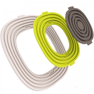 Set di tre pezzi di cuscinetto isolante in silicone