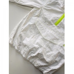 BAMBINO WINDERBREAKER CON CAPPUCCIO BIANCO RLCJ0004N