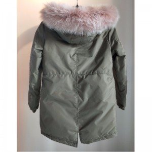 CAPPOTTO IMBOTTITO KHAKI PER BAMBINI RLCPC0006