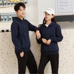 # 8027-Giacca leggera con cappuccio Uni color Light-Zip