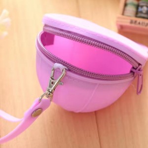Borsello da baseball in silicone zero wall bag borsa a moneta mini portachiavi cappello carino borsa a mano in silicone zero wallet