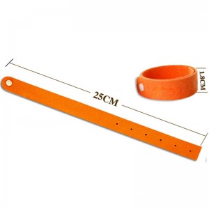 Braccialetto repellente per zanzare (fibra)