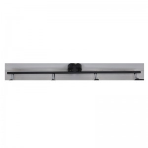 faretto-4LT con paralume in tessuto tagliato a laser