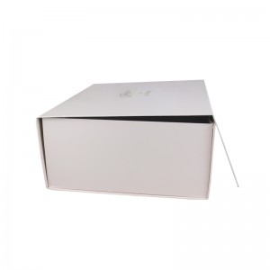 Confezione regalo di lusso personalizzata con calamita a forma di libro per packaging cosmetico