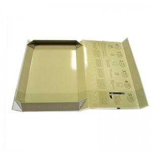 Confezione regalo tipo libro personalizzato per imballaggi cosmetici