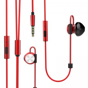 Auricolare cablato HiFi stereo di qualità audio ad assorbimento magnetico