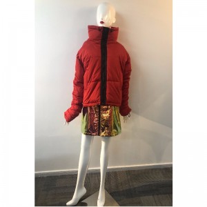 CAPPOTTO PUFFER ALTO COLLETTO DA DONNA RLWPC0053