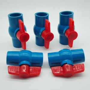 Valvola a sfera ottagonale in PVC ad alta pressione per acqua potabile