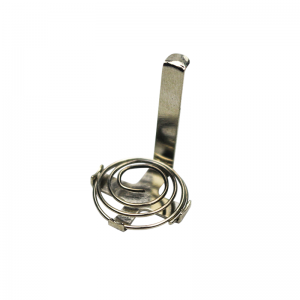 Telecomando nichelato metallo molla aa batteria metallo molla