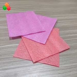 Lastra in schiuma espansa di polietilene espanso esd nero bianco epe per imballaggio protettivo per trasporto macchina / elettronica