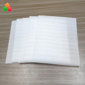 Borsa in schiuma di epe antistatica impermeabile antiurto trasparente personalizzata con ispessimento PE PO sacchetto di imballaggio in polietilene espanso