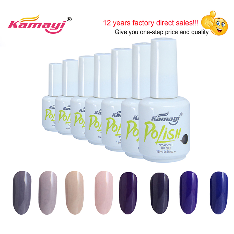 Kamayi Confezione nuovissima di colori Smalto per gel Smalto per unghie Gel di alta qualità