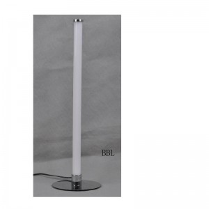 Lampada da tavolo a LED con tubo dritto in acrilico