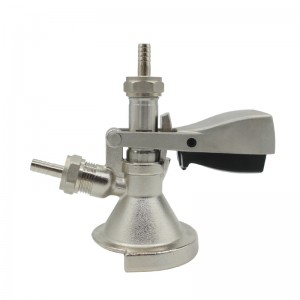 Attacco per fusto in ottone tipo A per homebrew