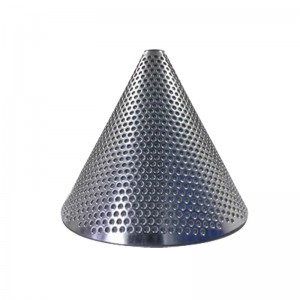 Filtro a cestello in rete di acciaio inossidabile 316L