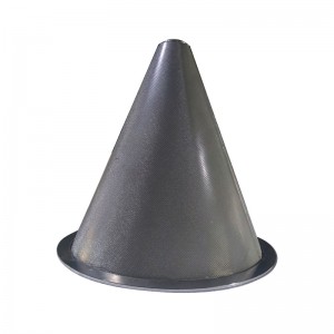 Filtro a cestello in rete di acciaio inossidabile 316L