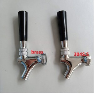 Rubinetto erogatore birra birra alla spina americana in acciaio inox 304