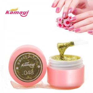 Kamai 2019 nuovo prodotto 48 colori vernice gel smalto gel UV gel imbevuto gel UV smalto gel