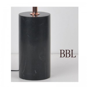 Lampada da tavolo a LED con base in marmo