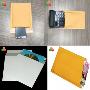 Sacchetti di bolle di carta kraft antiurto di sicurezza su misura durevoli, imbottiti, buste per spedizioni, imbottitura, airbag in carta kraft
