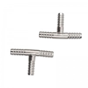 Raccordi per connettori per tubo flessibile a 3 vie per tubo flessibile a T in ottone