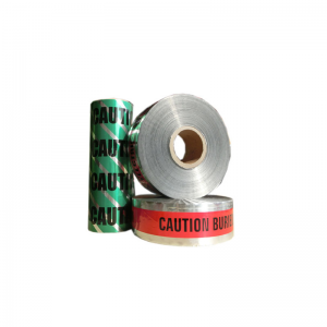 dddvProduzione nastro caldo di avvertimento sotterraneo rilevabile a basso costo di vendita di cavi in ​​fibra ottica con filo tracciante