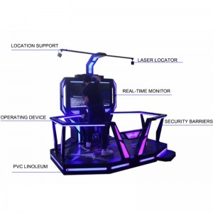 HTC walking space Tiro interattivo \/ Pugilato \/ Sabre Beat Game Simulator