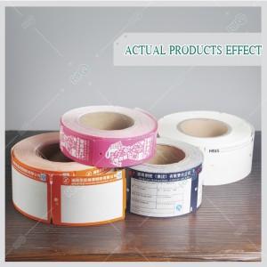 Etichette di saturazione ad alto colore per etichette a barra in acciaio a lunga durata