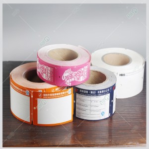 Etichette per alte temperature con barra in acciaio con saturazione del colore eccellente