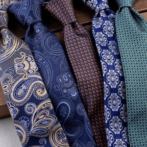 100% Poliestere Woven Necktie