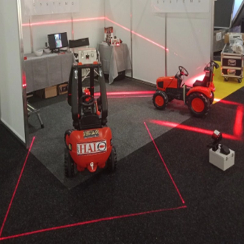 Forklift Laser Red /Blue Zone Light