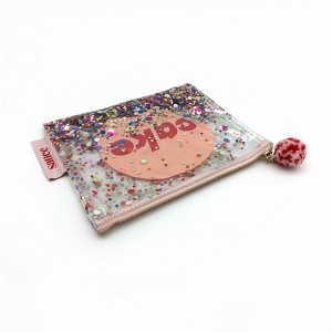 borsa cosmetica paillette