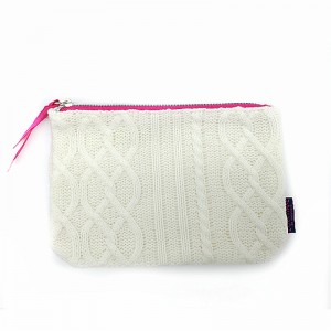 borsa cosmetica in lana