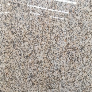 G682 lastra di granito giallo ruggine nebbioso