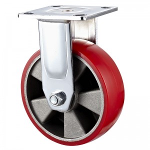 Heavy Duty: alloggiamento cromato con ruota in TPE nero3