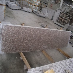 G687 piastrelle per pavimentazione in granito rosso pesca