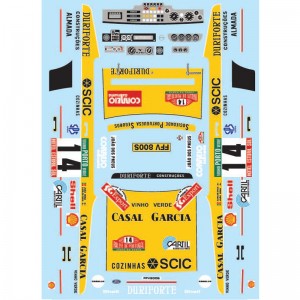 decalcomania scivolo modello di auto