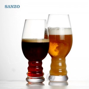 Sanzo Bar Creativo Mezzaluna Forma Succo Birra Bicchiere Bicchiere su misura Dimensioni Birra Bicchiere Birra personalizzata
